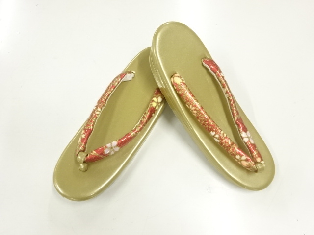 JAPANESE KIMONO / JAPANESE-STYLE ZORI (SIZE LL)